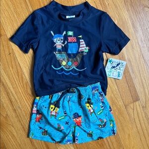 Kiko & Max Size 6-9M Pirates Swim Set
